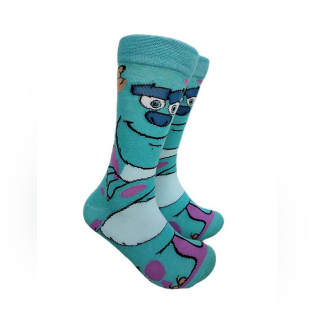 •Monsters Inc• Graphic All Over Character Socks 3 for $21 - Picture 1 of 1